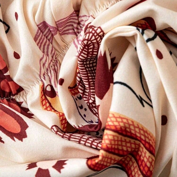 Floral Halter Maxi Dress - Picture 3 of 5